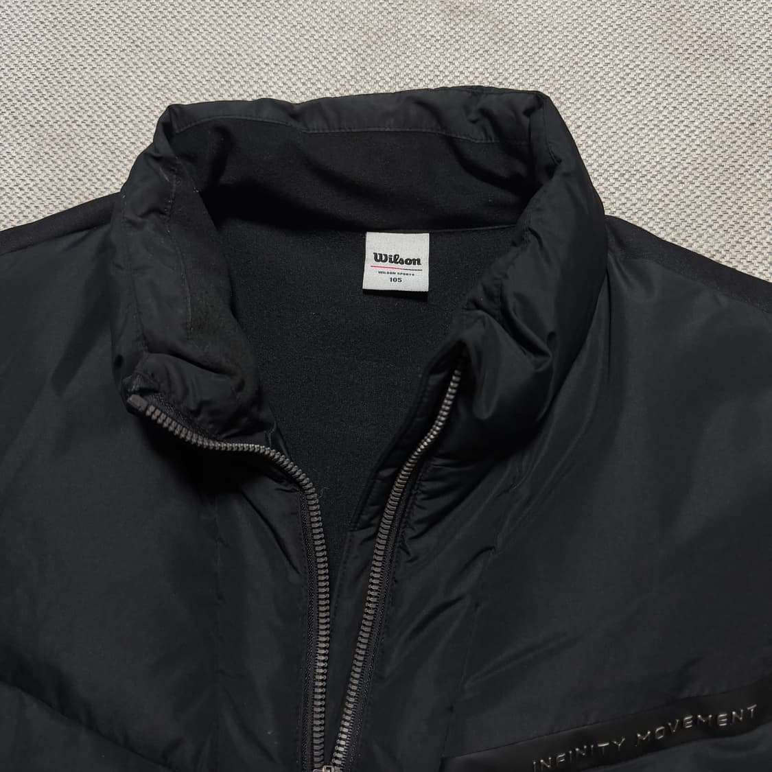 윌슨 기모 경량패딩 자켓 상품이미지4