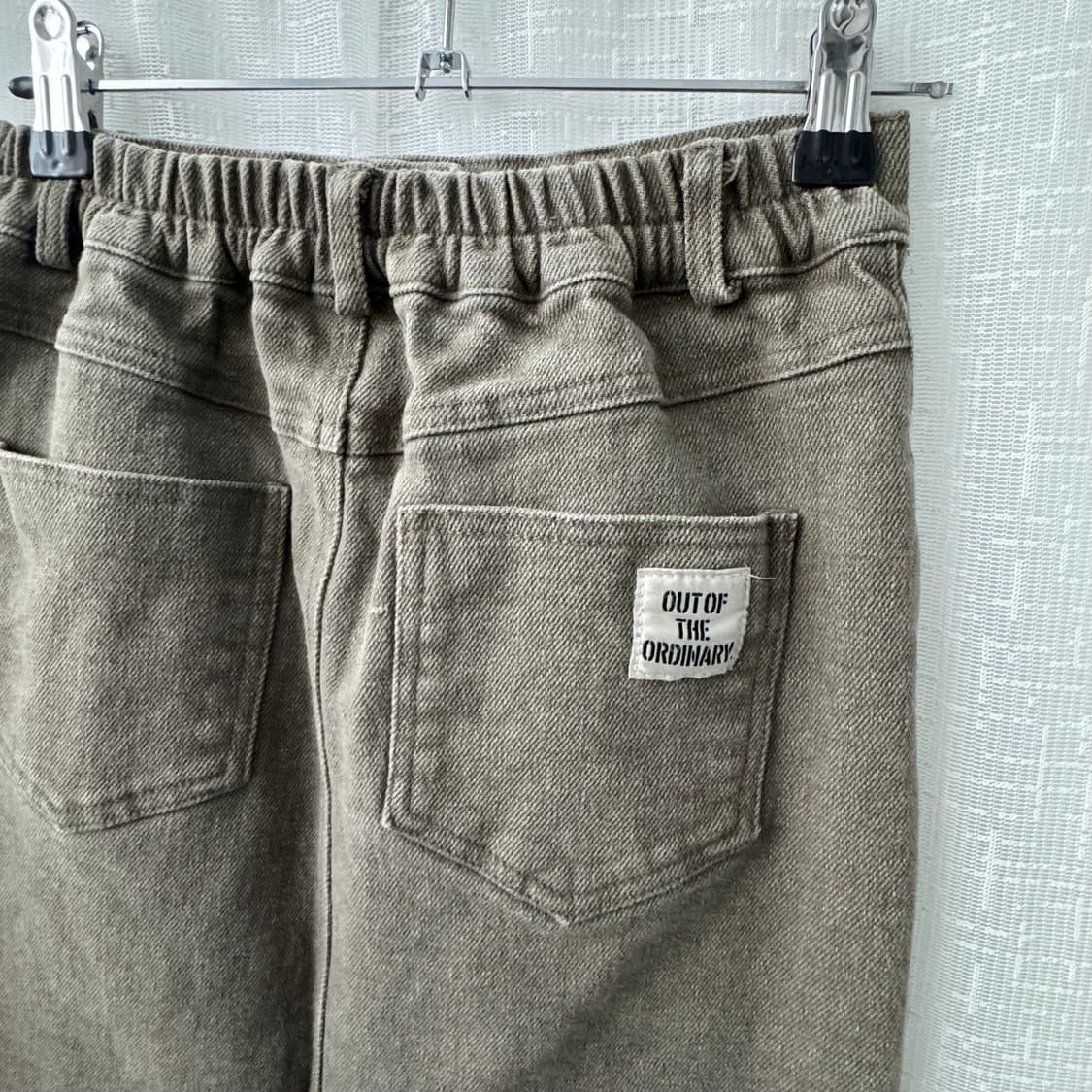 브라운카키 일자 스커트 예뻐요 상품이미지7