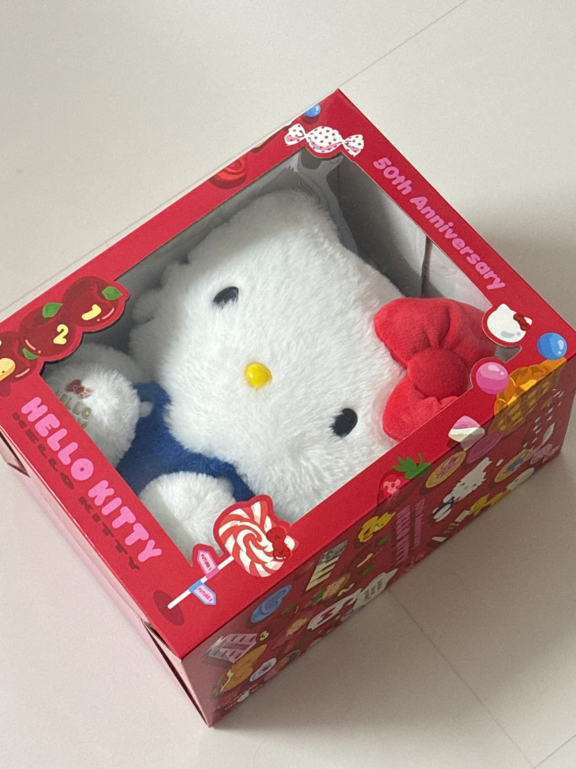50주년 키티 봉제인형 상품이미지2