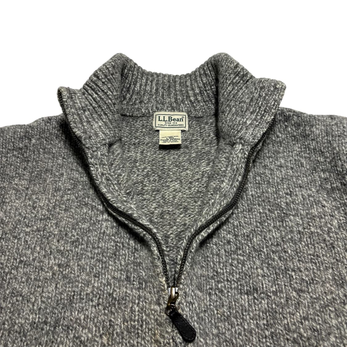 엘엘빈 니트 집업 상품이미지2