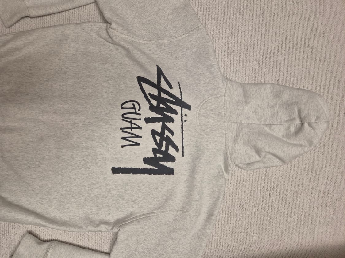 스투시 괌 후드 에쉬헤더 L 상품이미지3