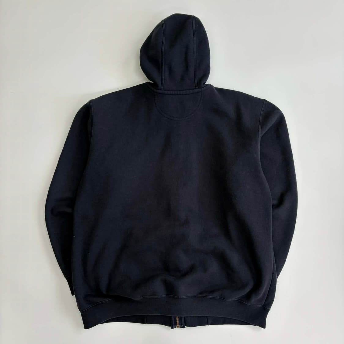 칼하트 네이비 미드웨이트 스웻 후드집업 희귀져지(L) 상품이미지3