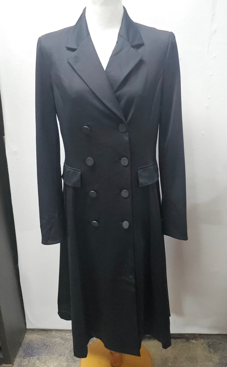 CERRUTI 1881 블랙 더블 코트 자켓  66 상품이미지2