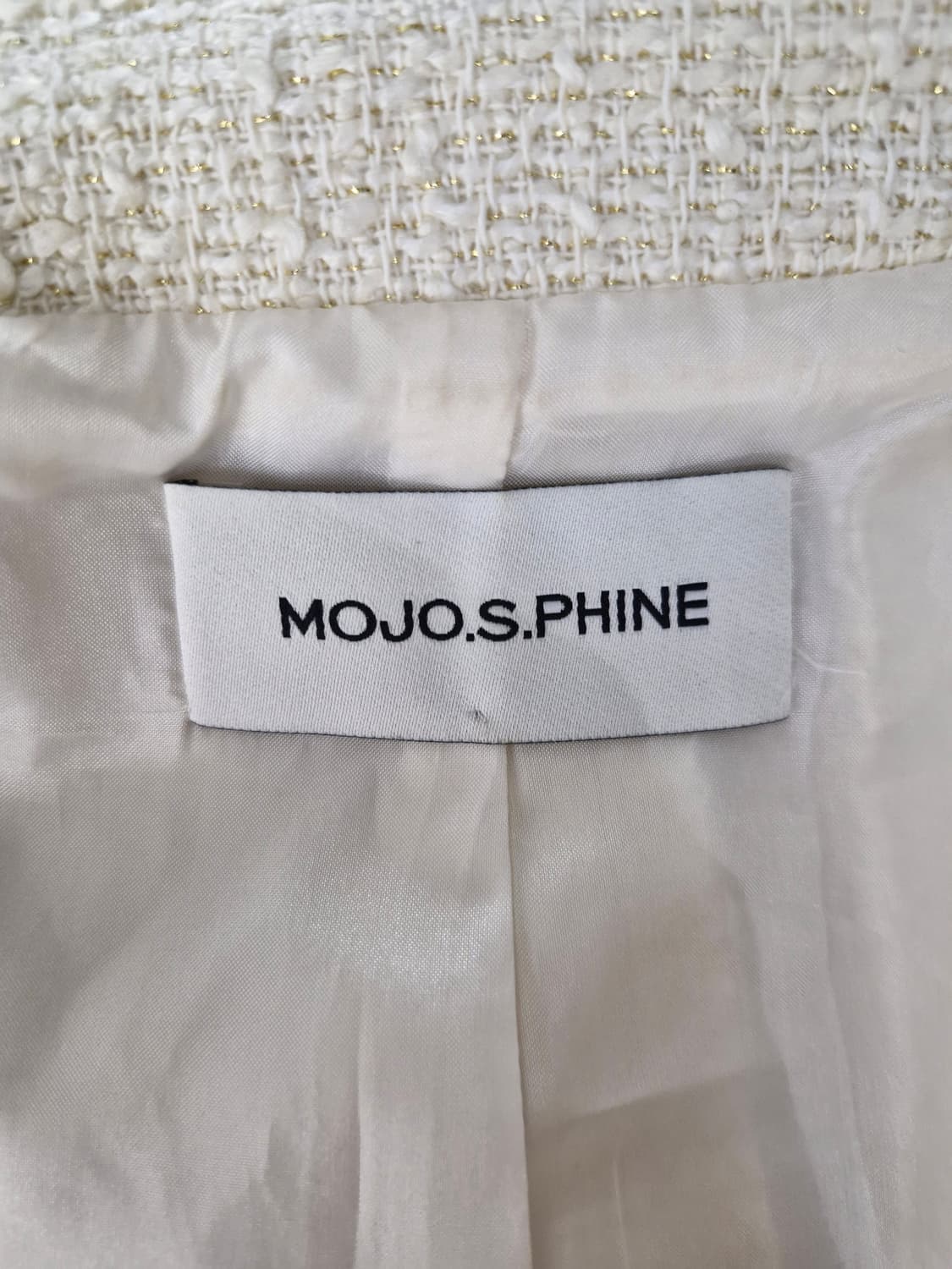 MOJO.S.PHINE 모조에스핀 트위드 크롭 자켓[55] 상품이미지5