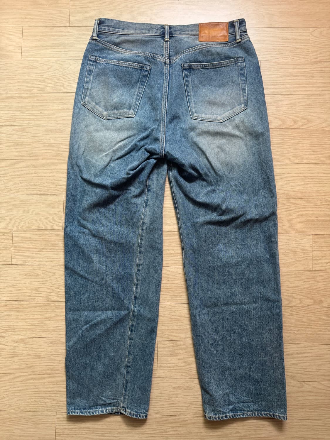 카키스 khakis 크로프트 레귤러 진 미드 블루  상품이미지3