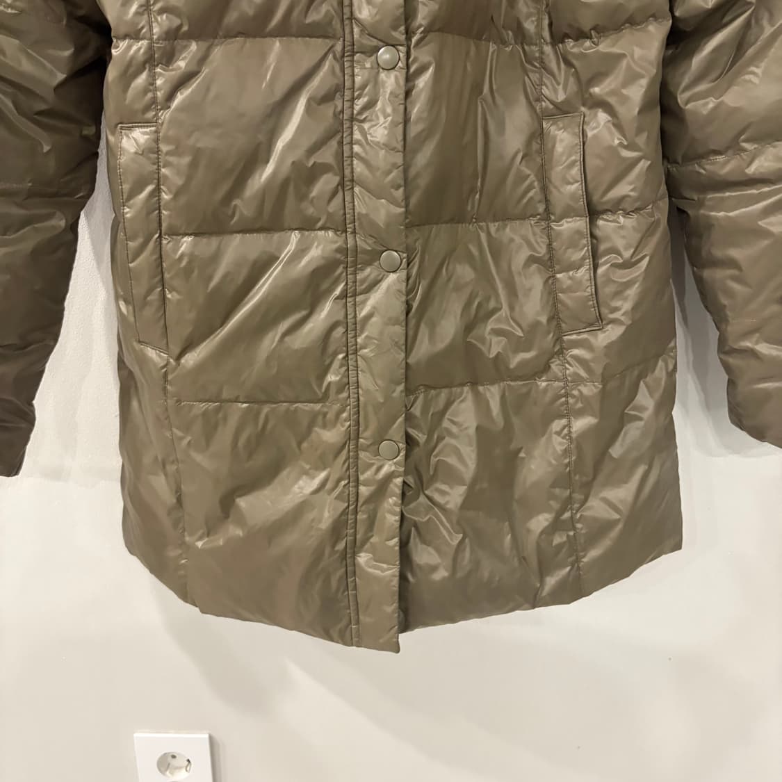 나이키 여성 롱패딩 170/92A 카키 상품이미지2