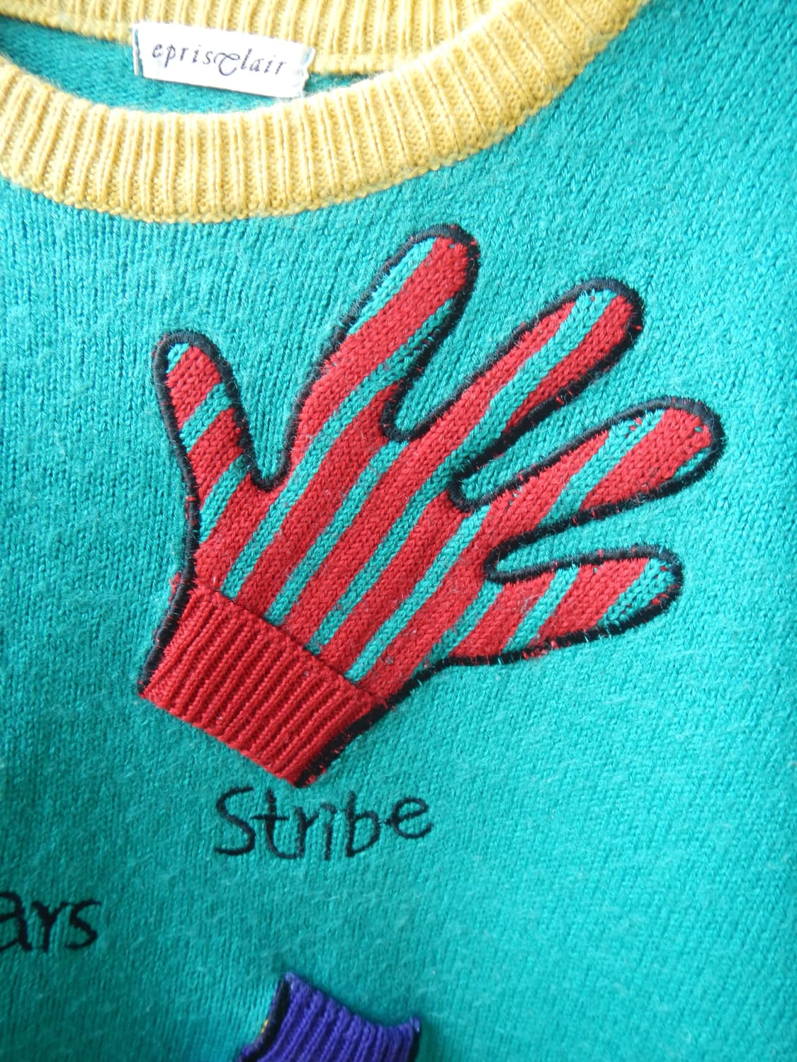 epriseclair “Pattern Notes” Graphic Knit 상품이미지6