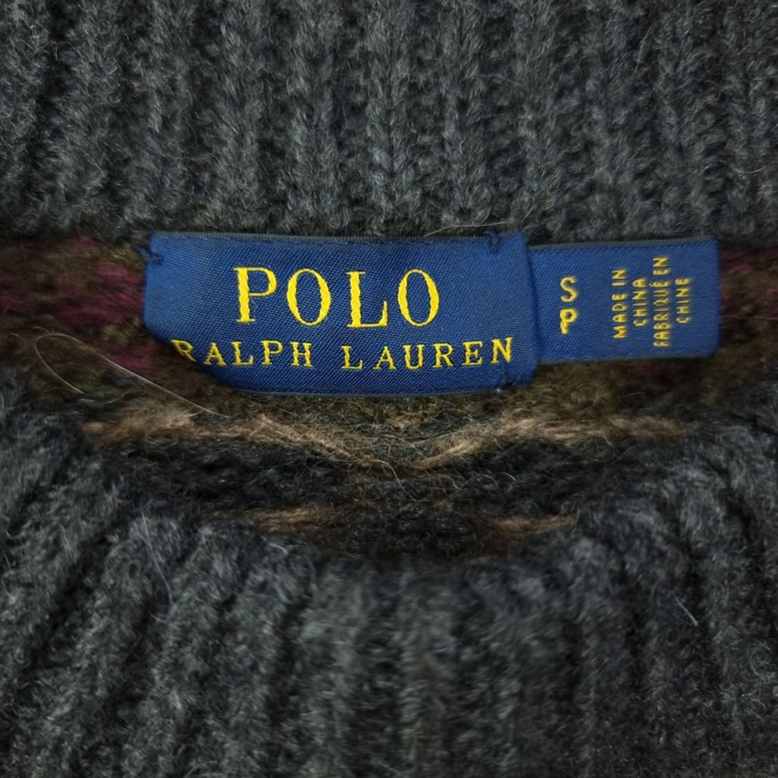 [폴로 랄프로렌] 알파카 캐시미어 혼방 에스닉 패턴 니트 M19902 상품이미지6