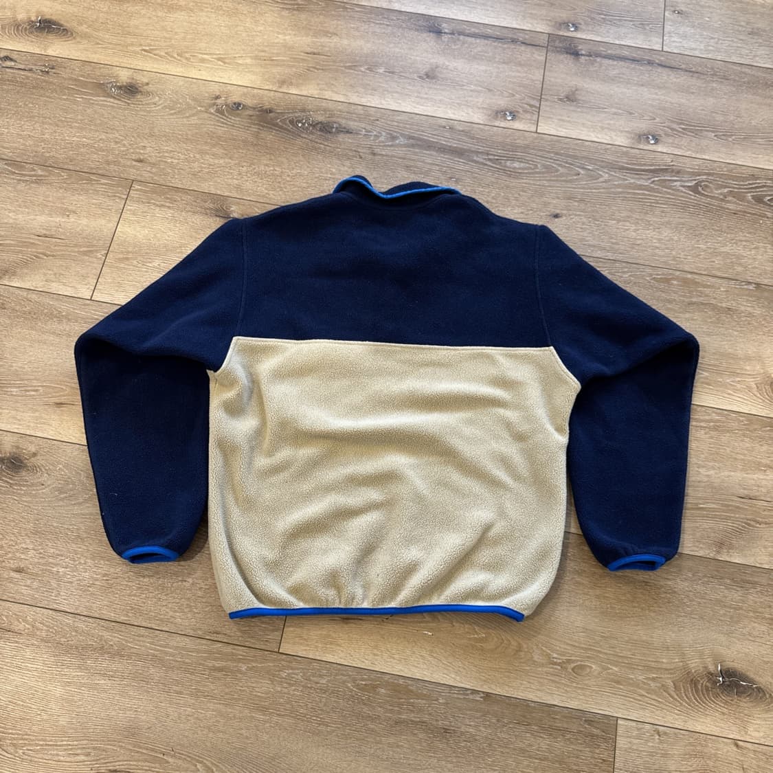 14FA 파타고니아 신칠라 스냅-T 네이비/베이지 상품이미지6