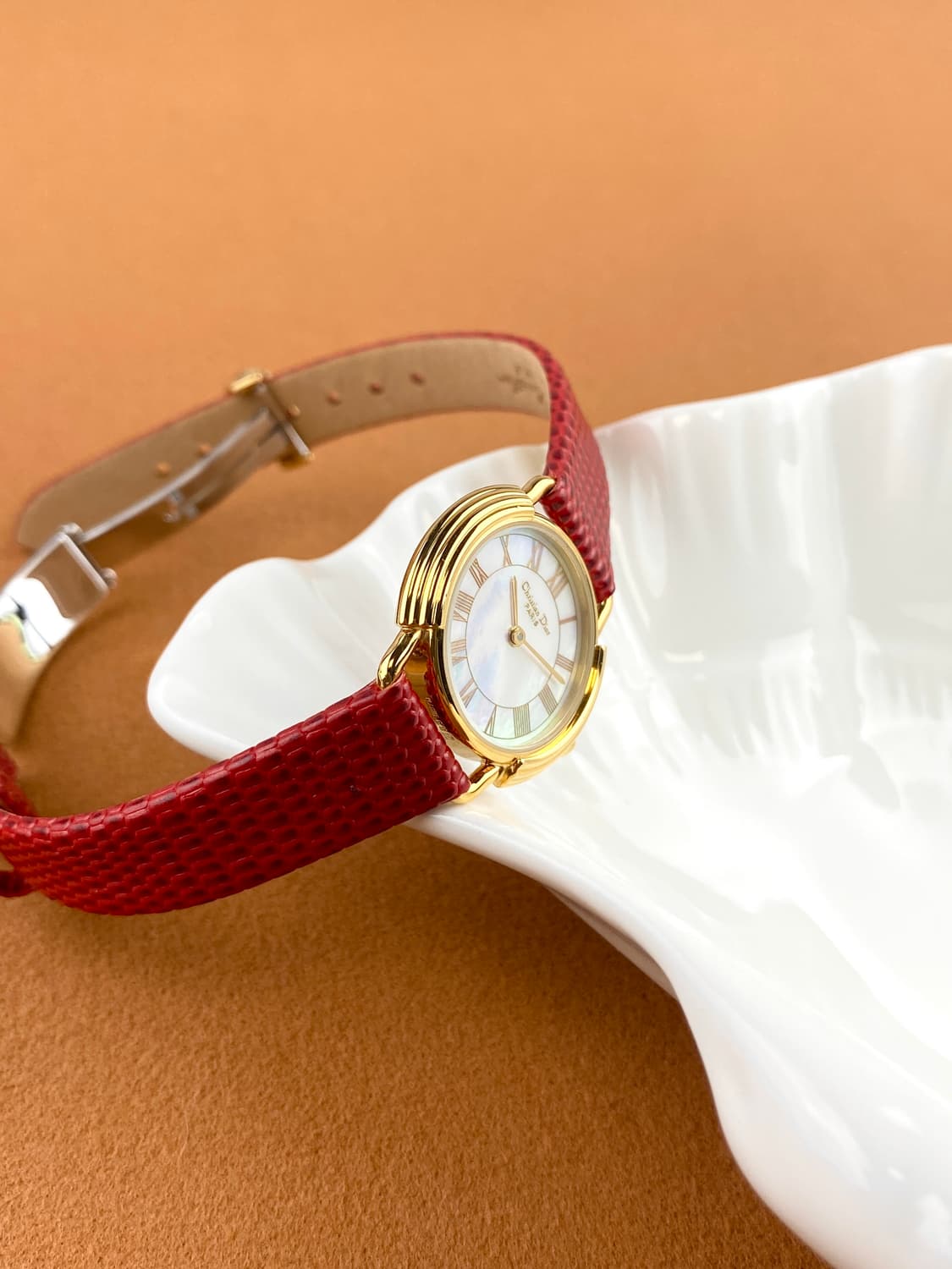 (CD buckle) DIOR round face shell watch 상품이미지6