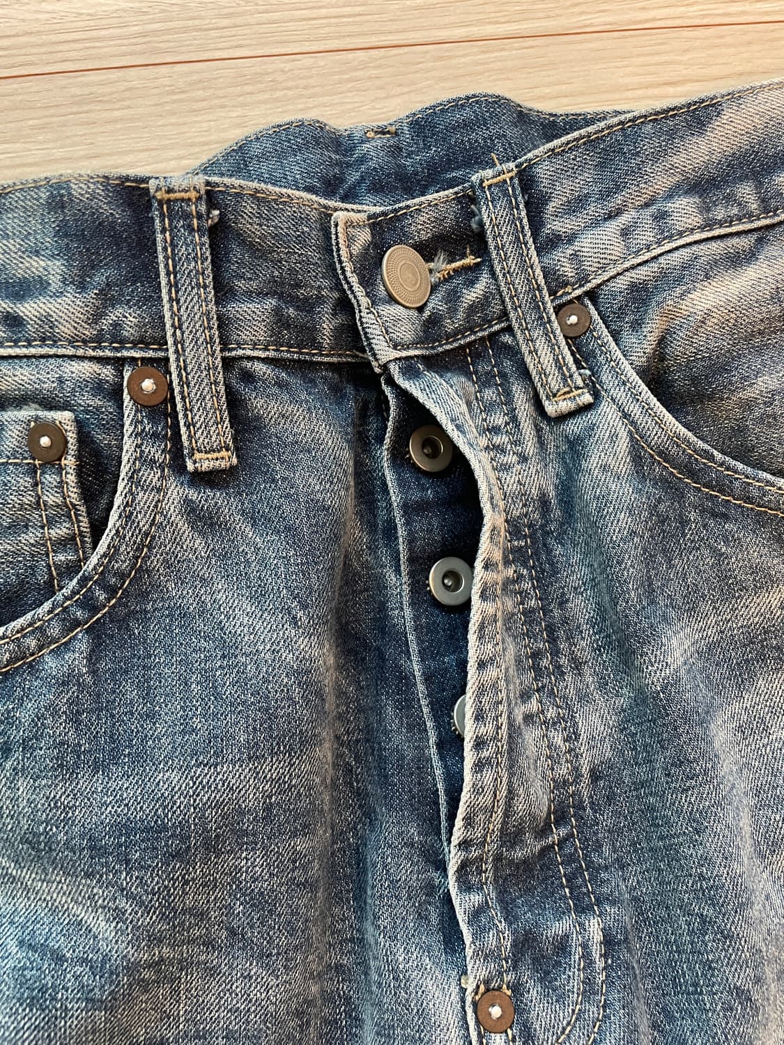 비헤비어  523L SELVEDGE DENIM PANTS 상품이미지3