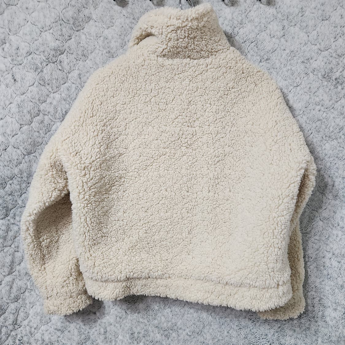 H338 [M] 자라 여성 뽀글이 점퍼
 상품이미지4