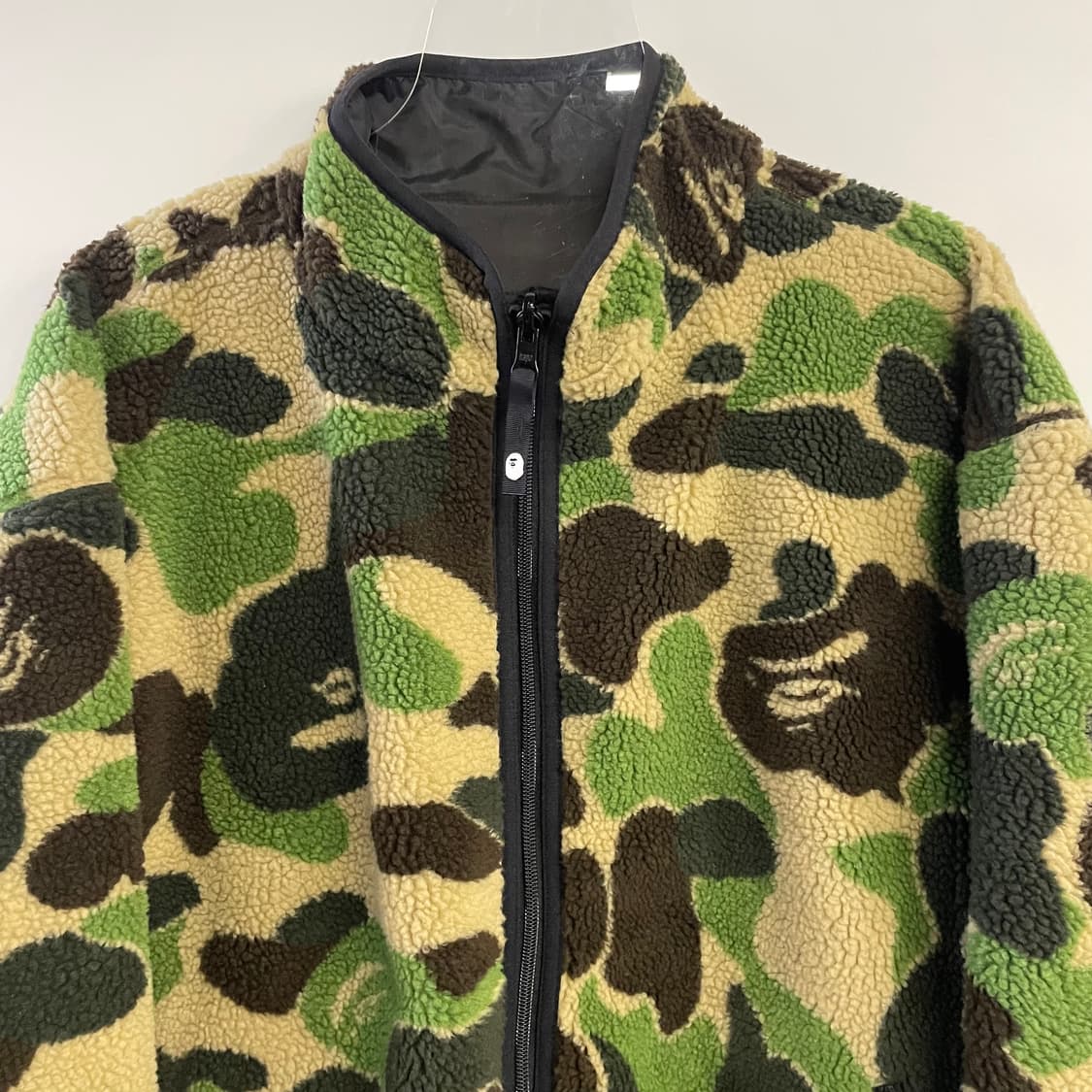 베이프 리버시블 카모 플라쥬 플리스 자켓 상품이미지2