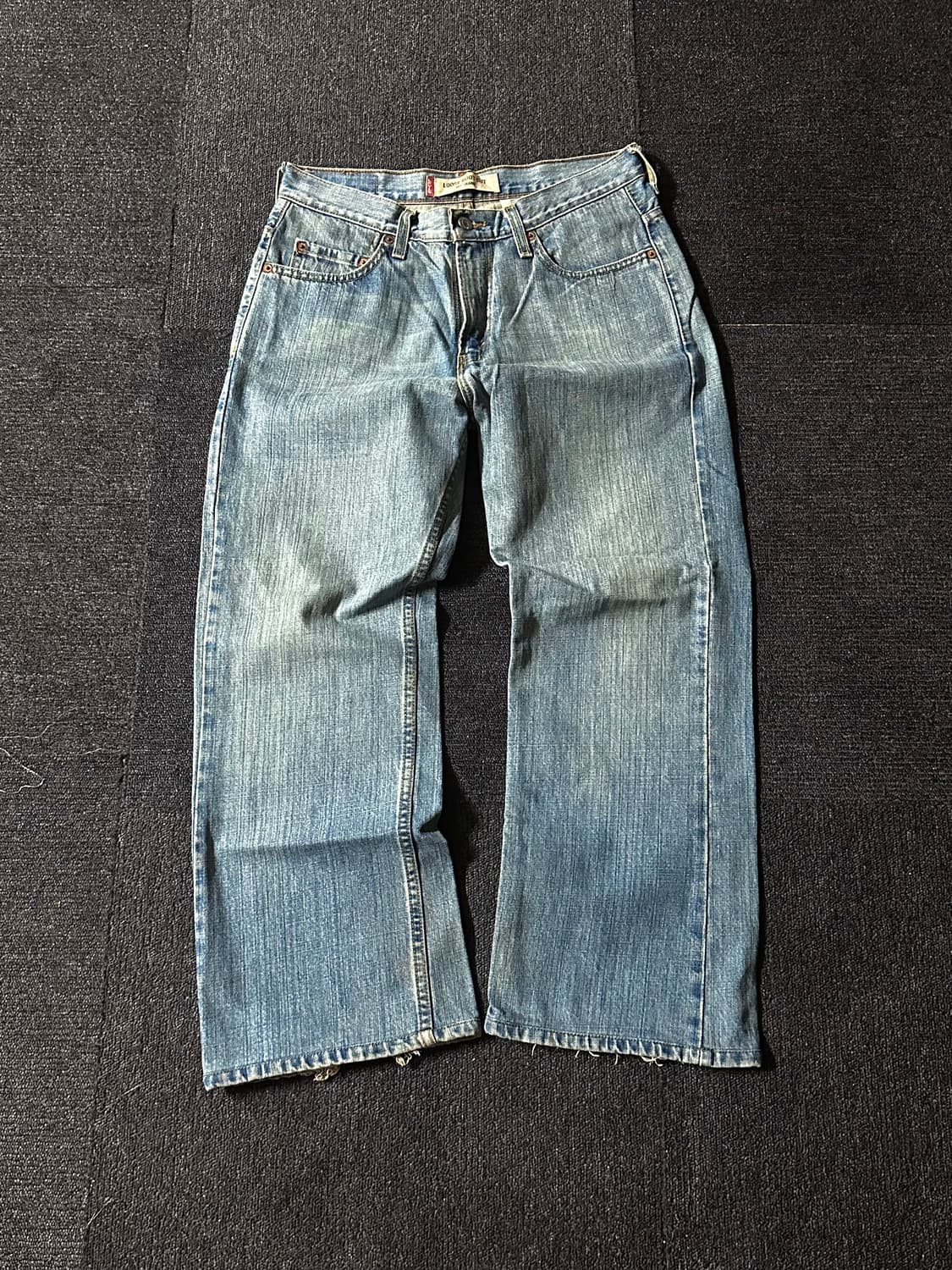 00‘s Levi’s 리바이스 567 Loose부츠컷 연청 상품이미지5