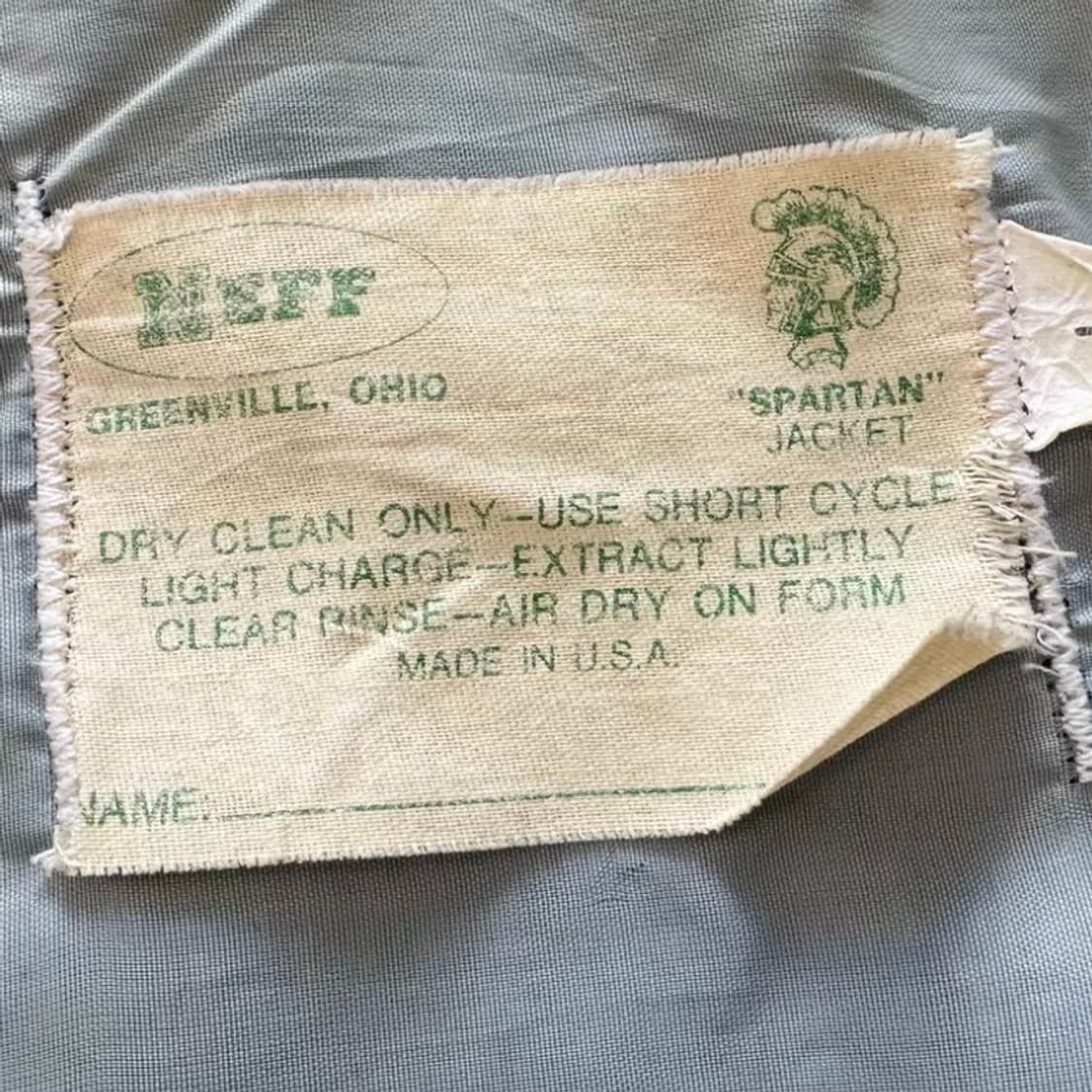 90s USA 메이드 아이비 스타일 아카이브 울 베이스볼 자켓 상품이미지5