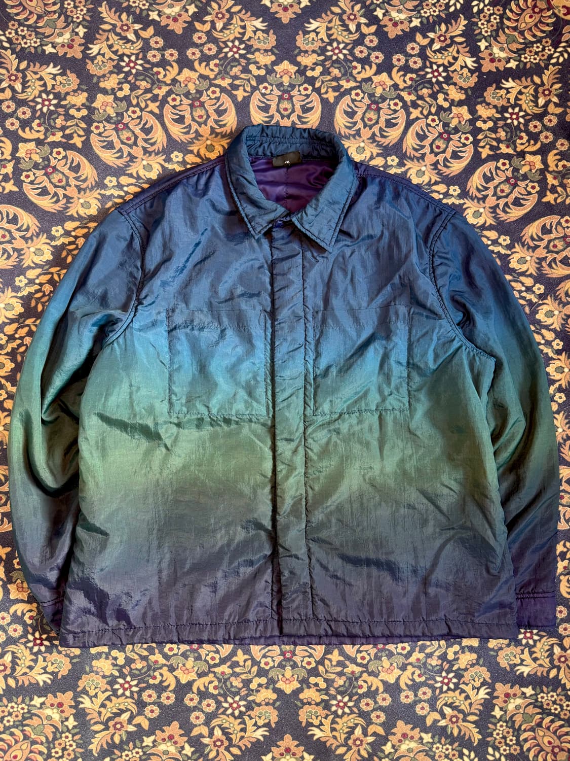 엠포리오 아르마니 나일론 패디드 셔츠 자켓 상품이미지1