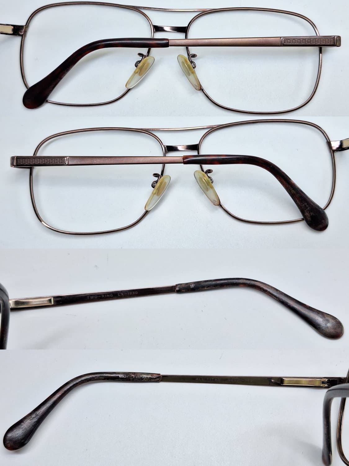 일본제 올티타늄 더블브릿지 투브릿지 안경테/Two-Ring LX-1930 상품이미지2