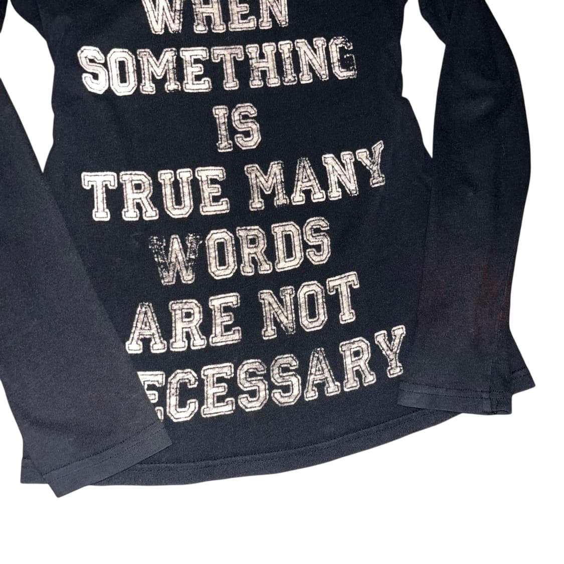 Lead 해골 레터링 프린팅 긴팔티 펑크갸루y2k 상품이미지6