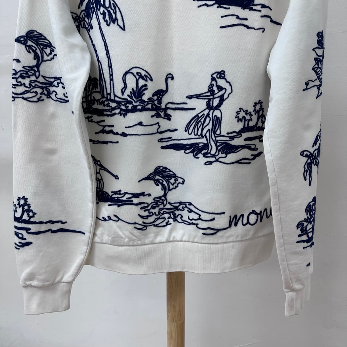 MONCLER 몽클레어 자수 맨투맨 스웻셔츠 100(XL) J26 상품이미지6