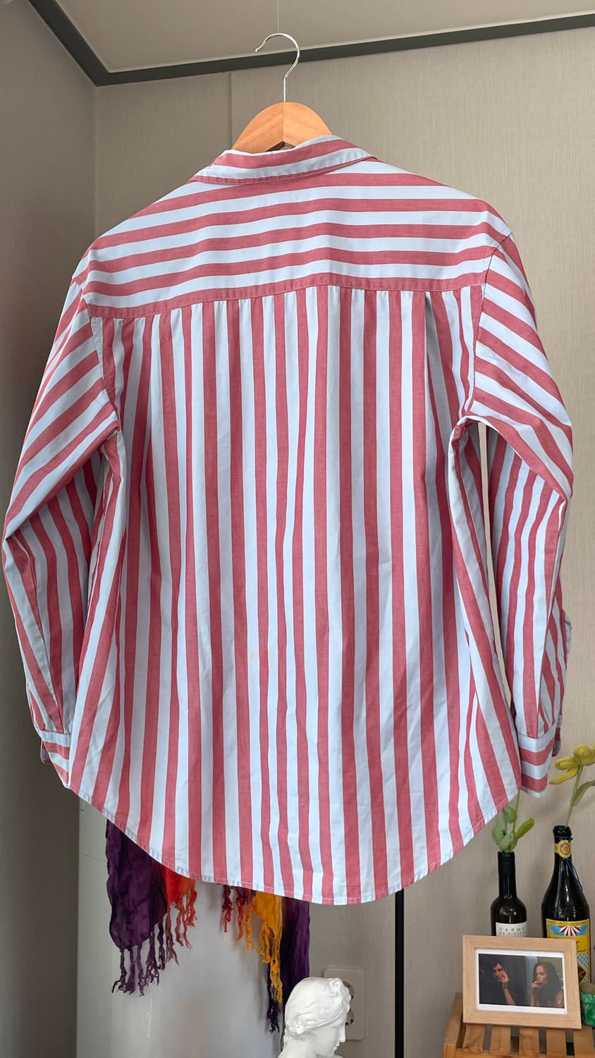 Eddie Bauer 에디바우어 빈티지 스트라이프 코튼 셔츠 상품이미지6