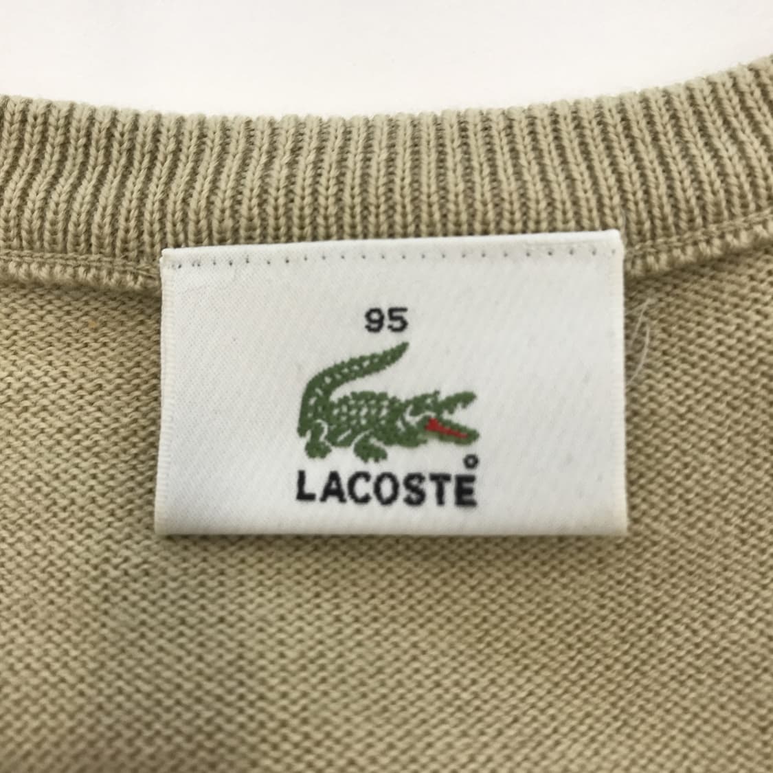 라코스테 울100프로 니트조끼 [여성95] 상품이미지4