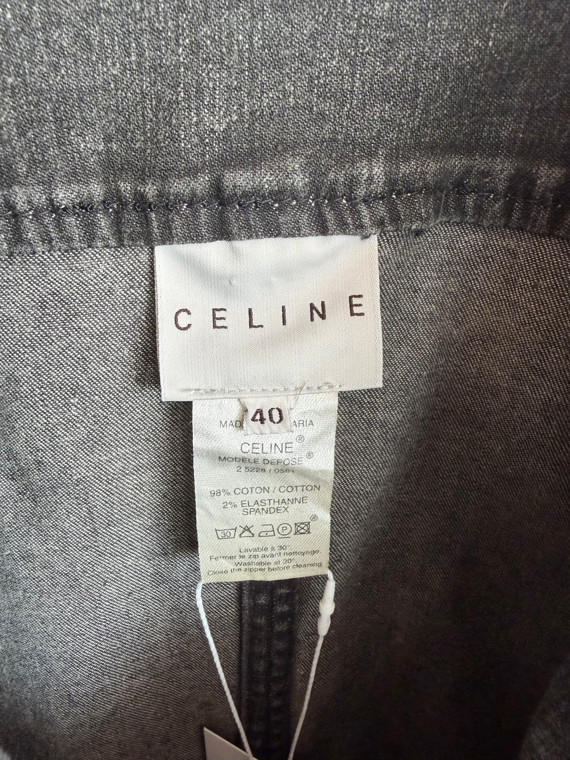 올드 셀린느 데님 자켓 상품이미지6