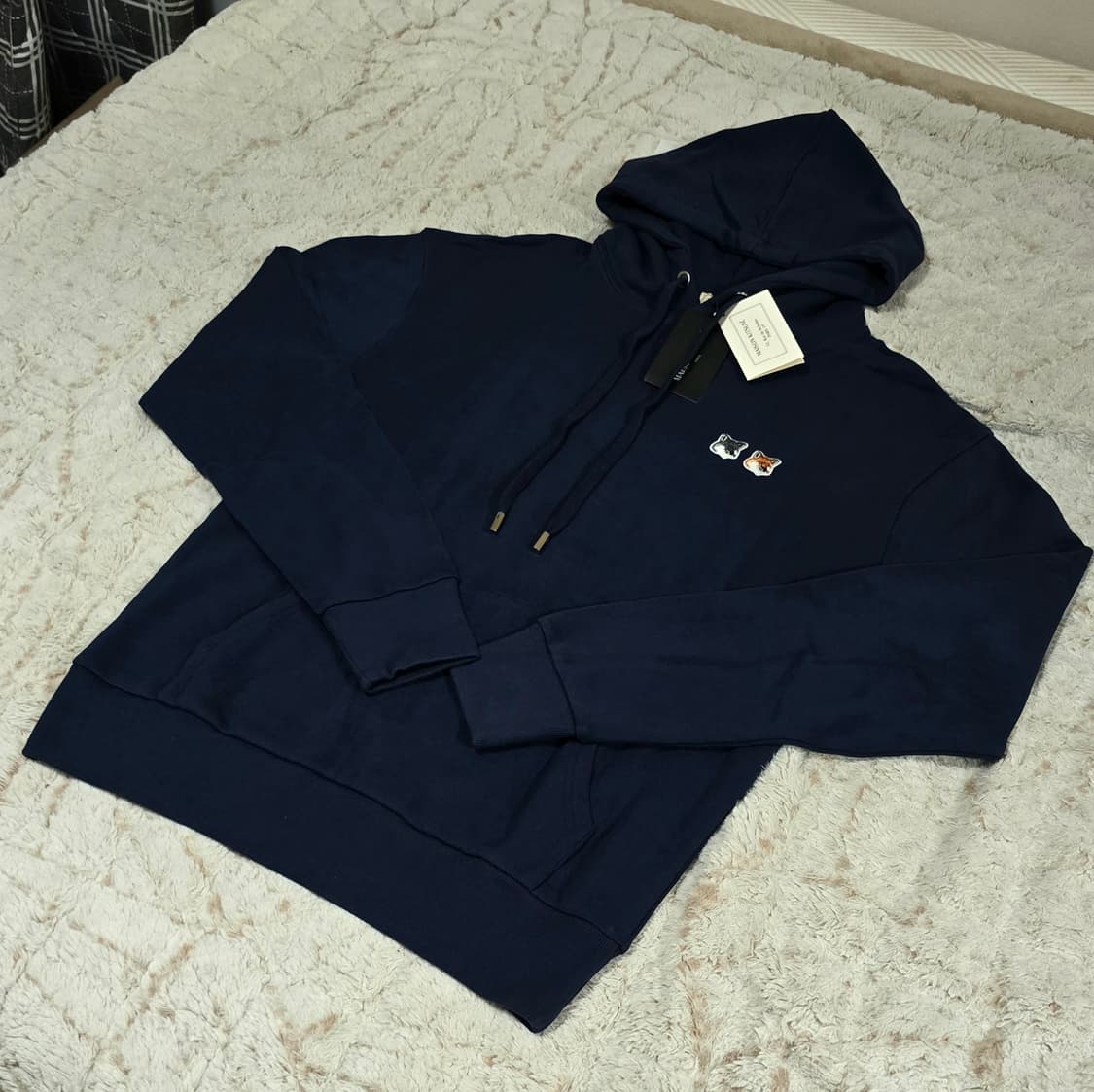 메종키츠네 더블폭스 후드티 네이비
XL사이즈(국내105사이즈) 상품이미지2