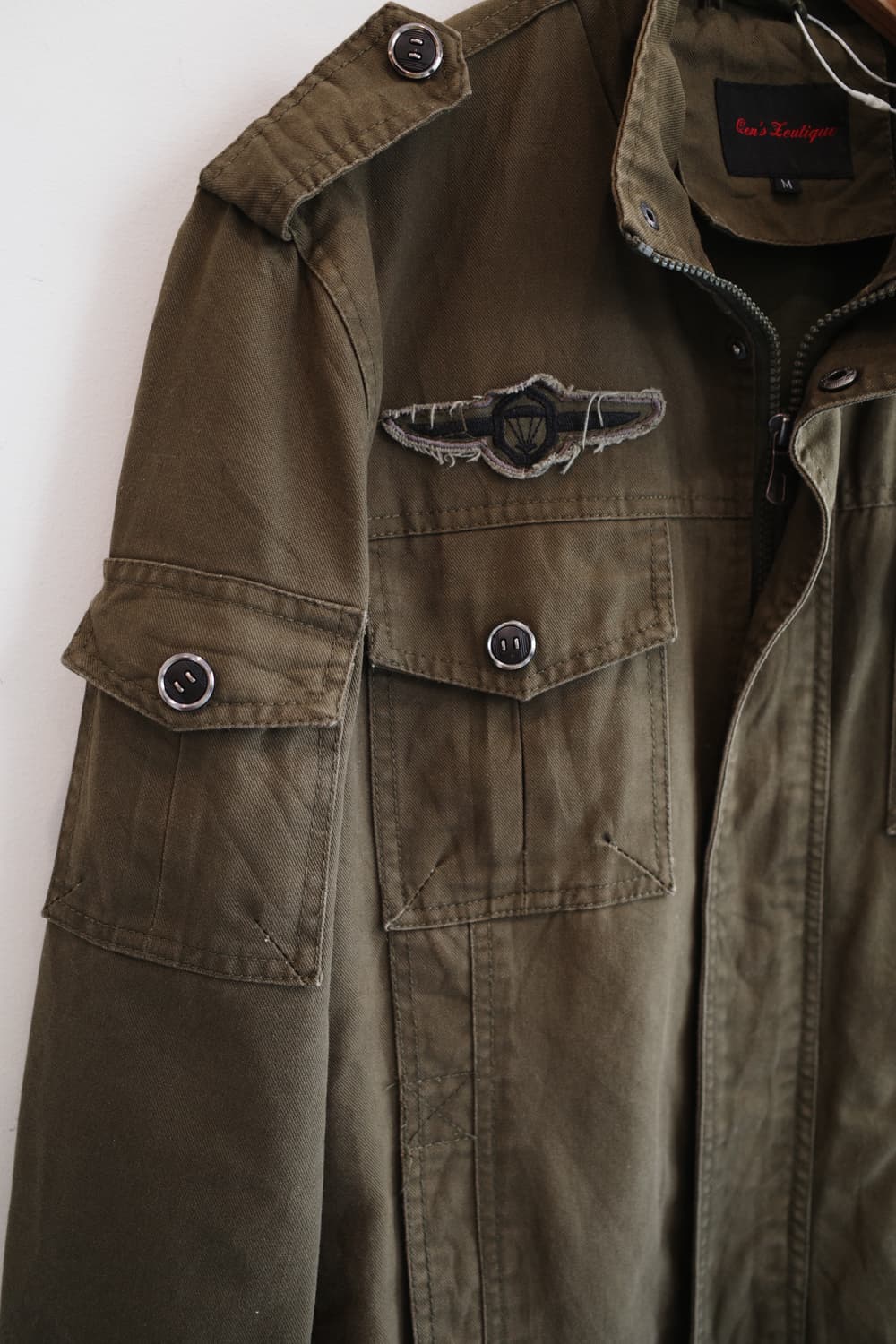 Japan brand 밀리터리 패치워크 자켓 상품이미지7