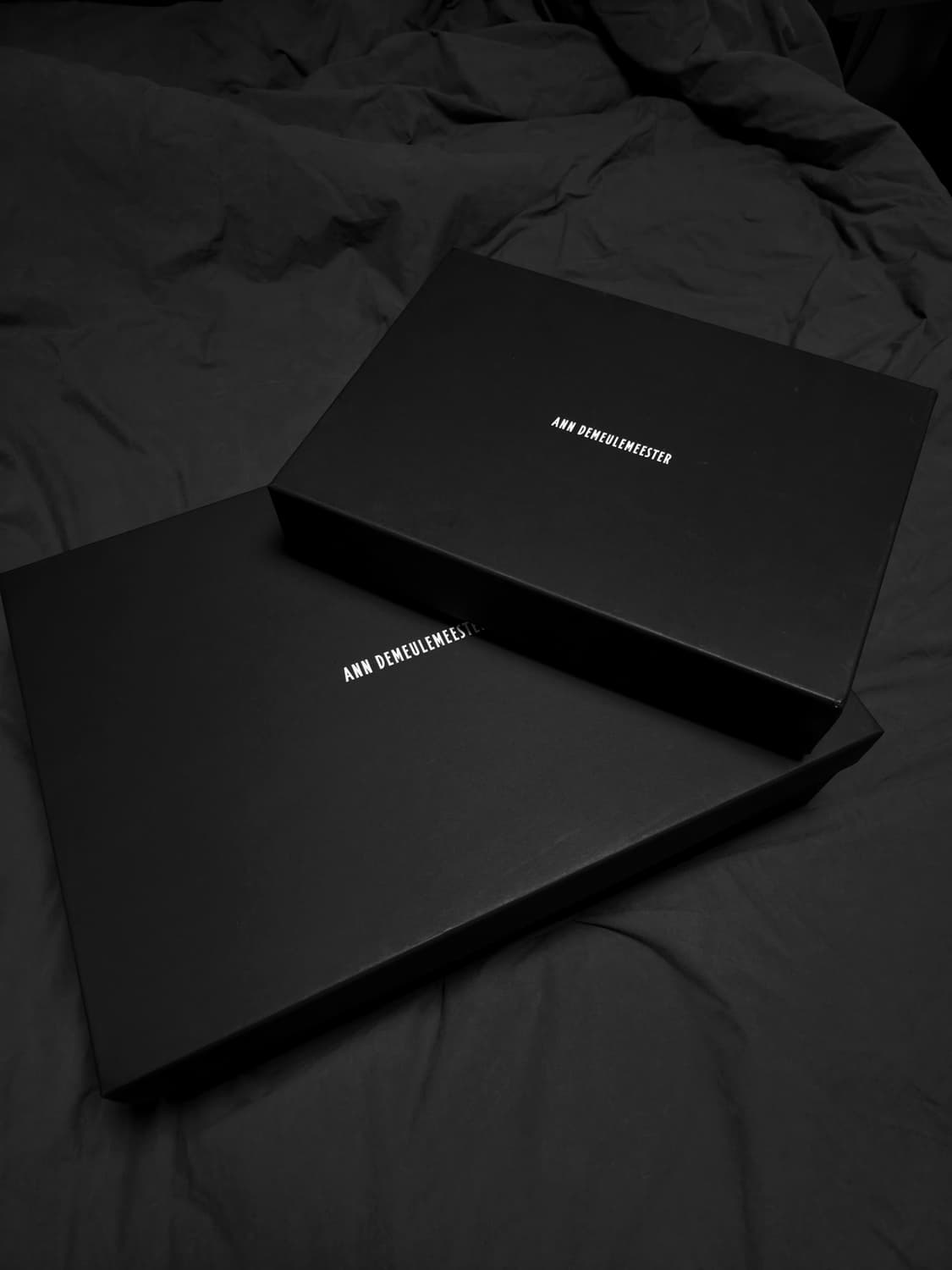 [42] Ann demeulemeester 블랙 길리안 핀턱 컴뱃 부츠 상품이미지3