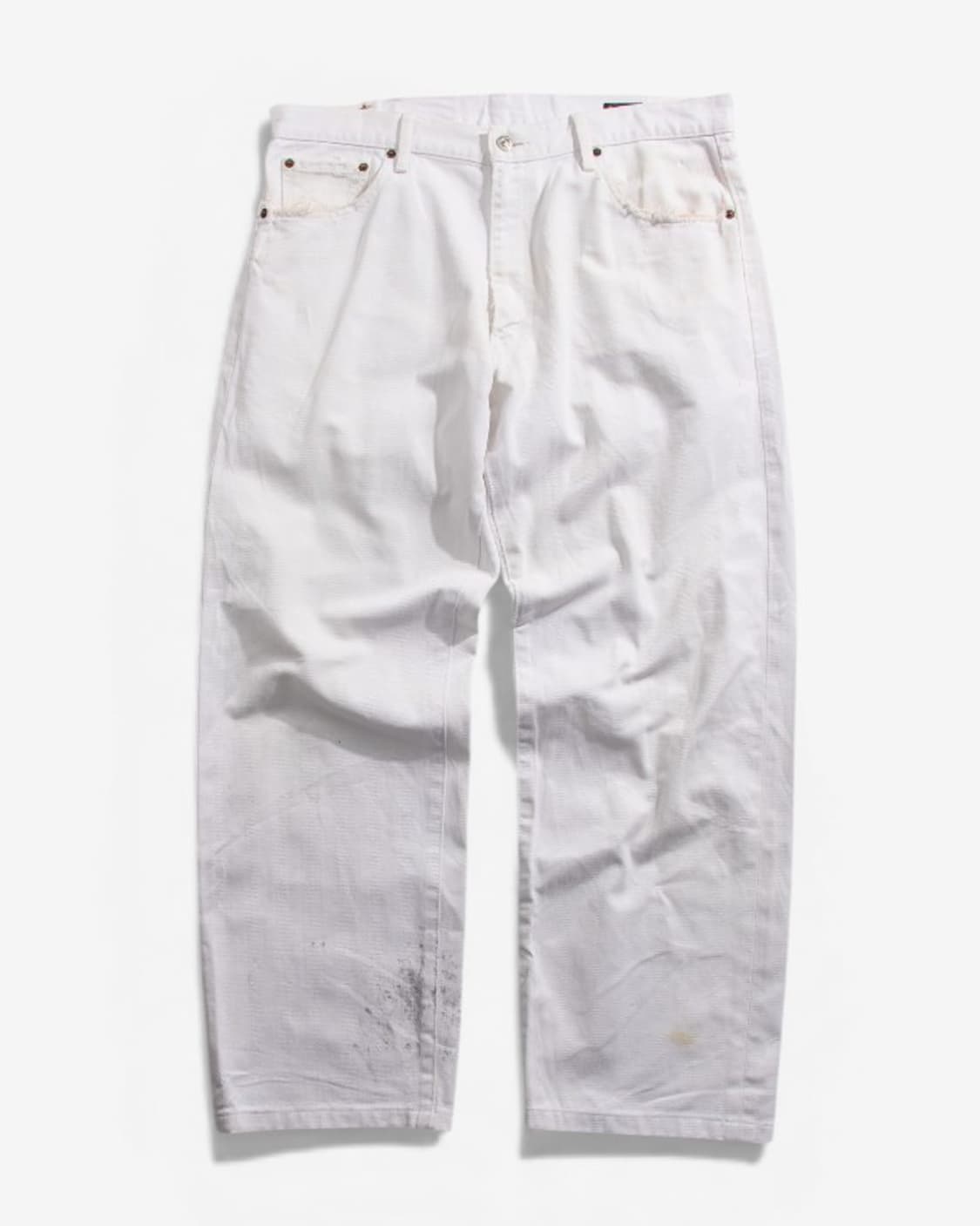 90~00s Bobson Big White Jeans 상품이미지1