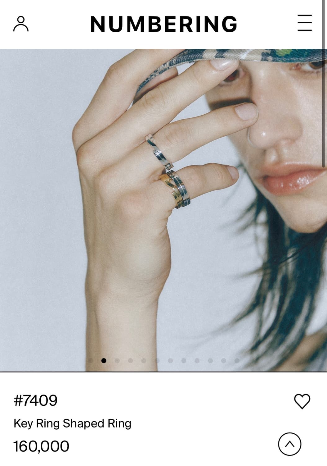 넘버링 반지 #7409 상품이미지4