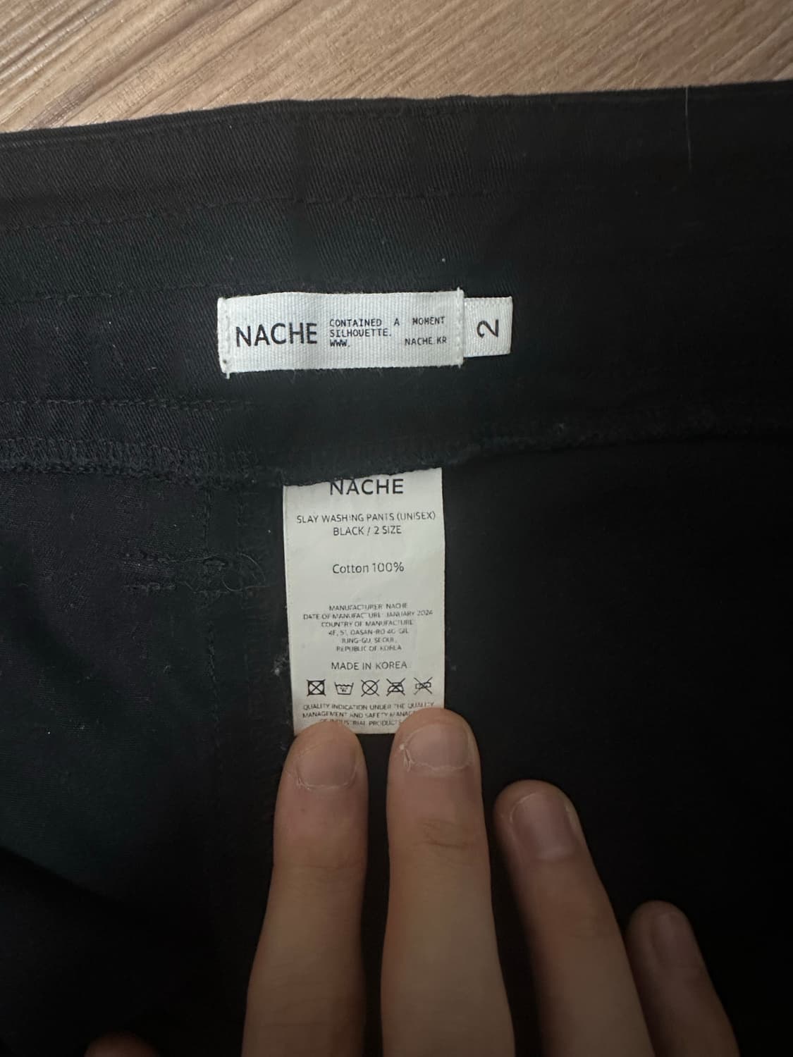 nache 바지 unisex size2 상품이미지4