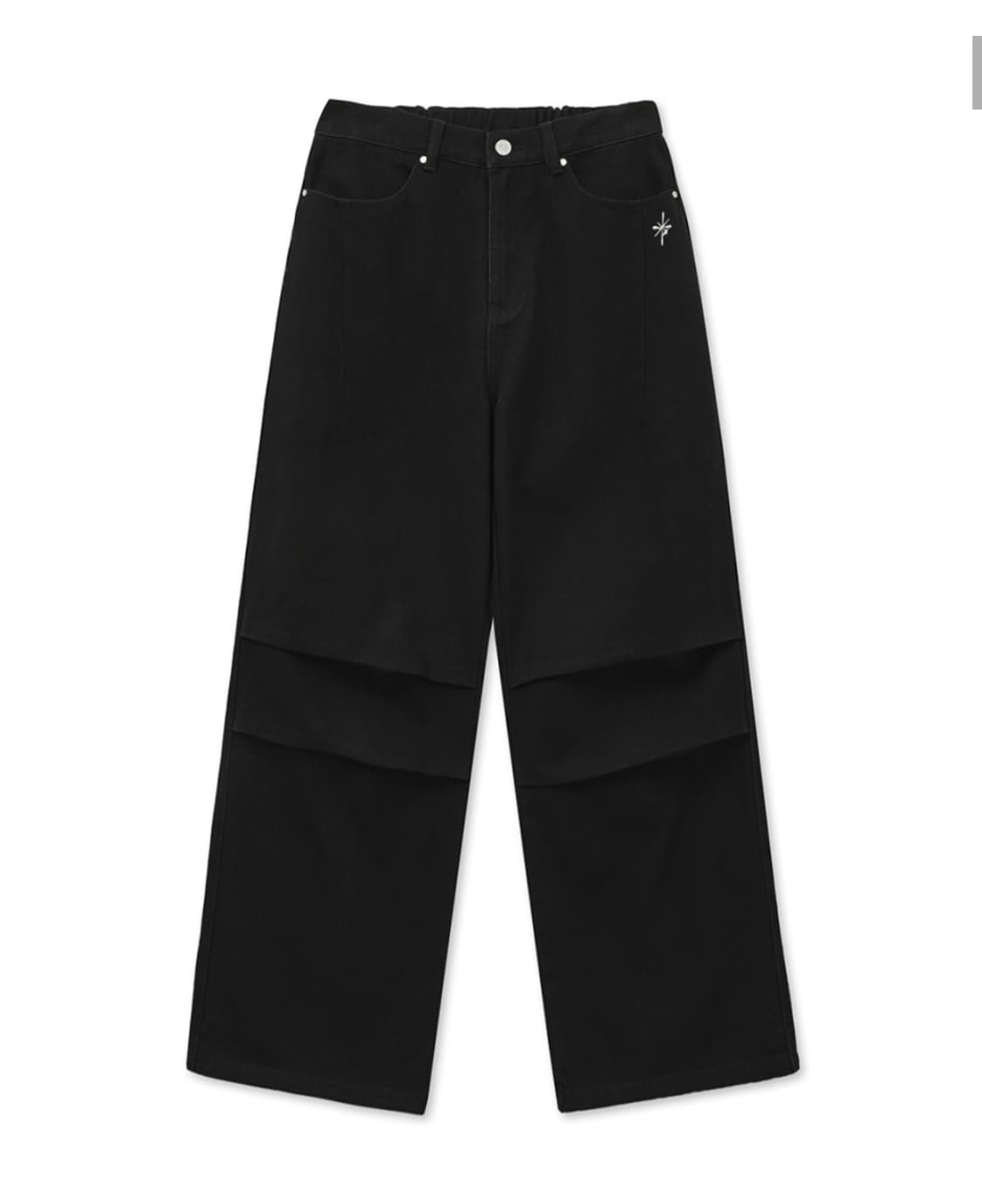 로우그 엔젤 패러슈트 블랙 팬츠  상품이미지2