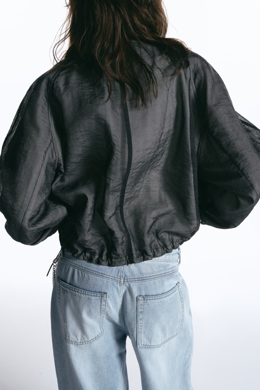 인사일런스우먼 더블 레이어드 점퍼 상품이미지4