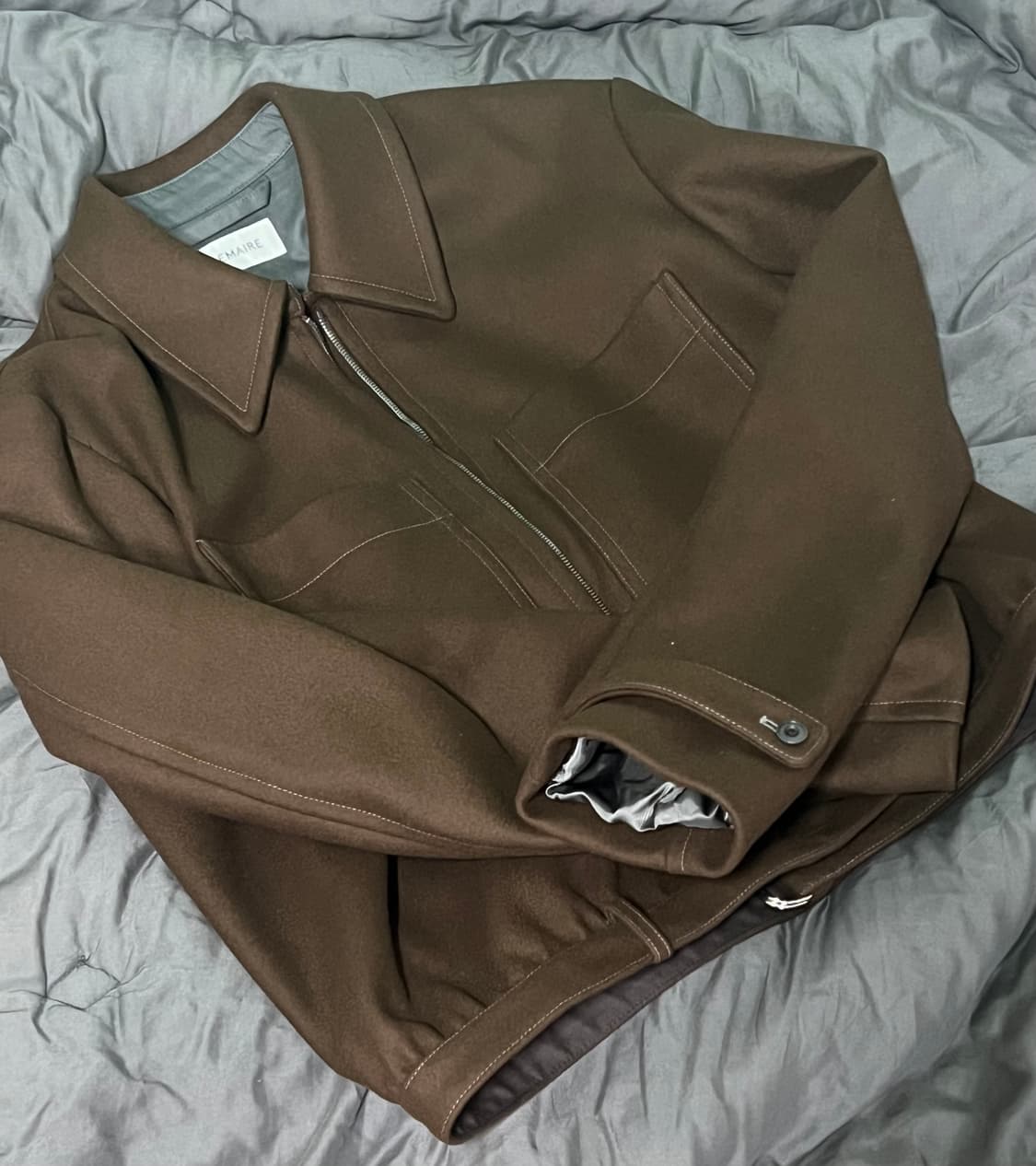 르메르 울 블루종 브라운 50 상품이미지2