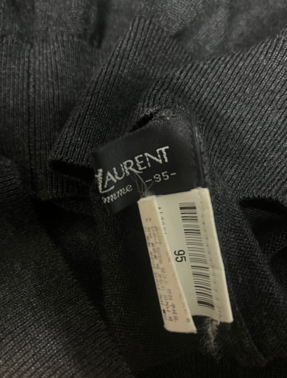 입생로랑 터틀넥 니트 상품이미지2