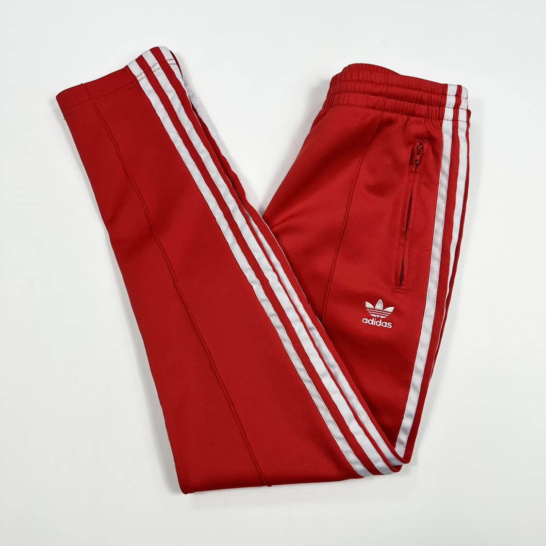 아디다스 슈퍼스타 레드 트랙 츄리닝바지 (XS 여성추천) 상품이미지2