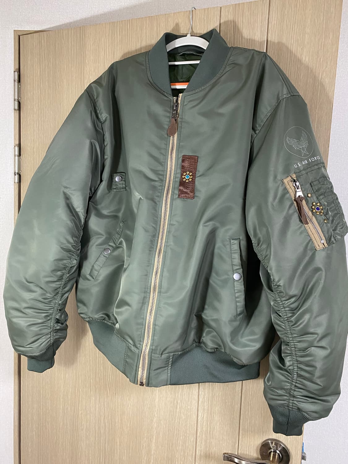 복각 잼스톤 ma-1 플라이트 자켓 상품이미지1