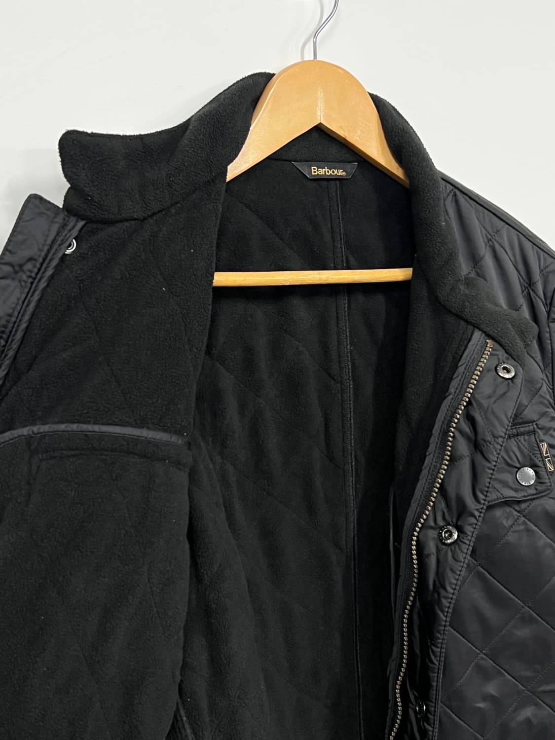 바버 인터네셔널 알리에 폴라 퀼팅 자켓 상품이미지5