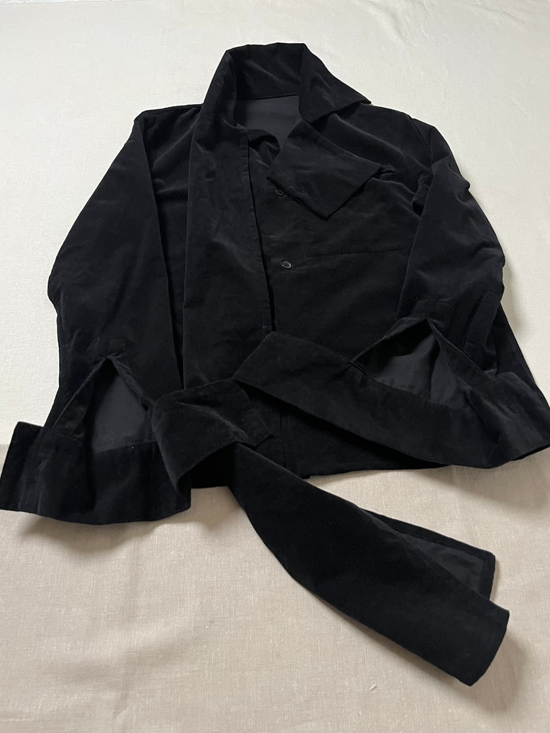 요지야마모토 코듀로이 머플러 자켓 yohji yamamoto Y’s 상품이미지6