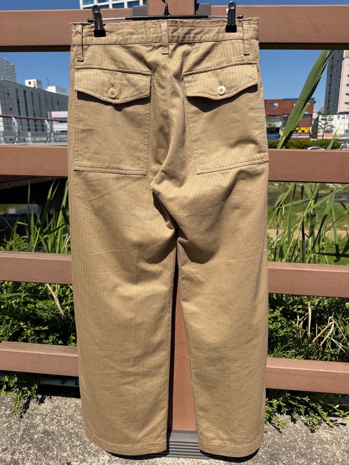 Hiromichi Nakano Herringbone WideLeg(30) 상품이미지2