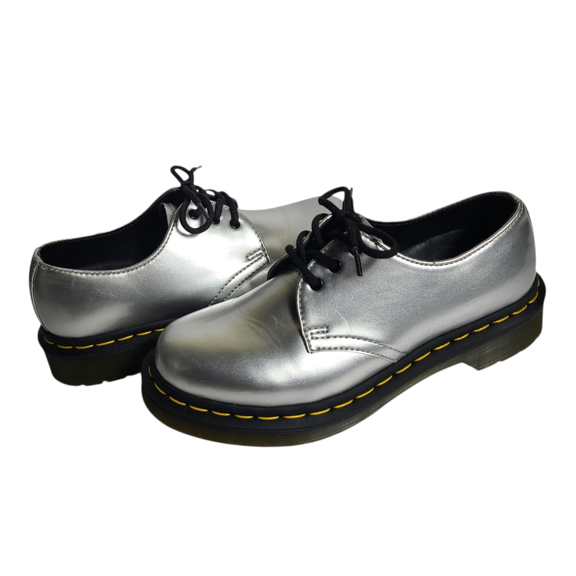 230-235) Dr.martens 닥터마틴 1461 3홀 메탈릭 실버 상품이미지1