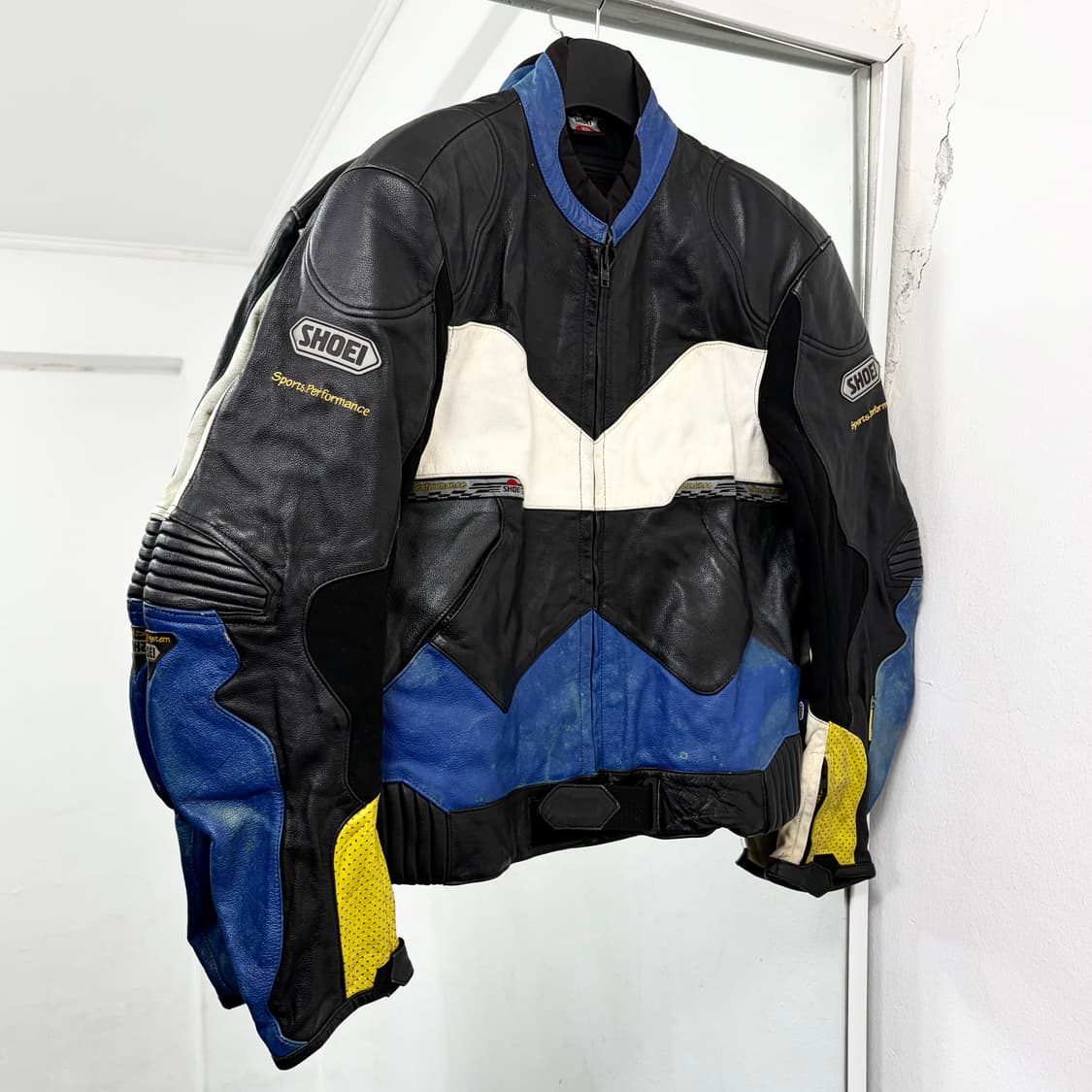 Shoei 소가죽 레이싱 자켓 상품이미지4