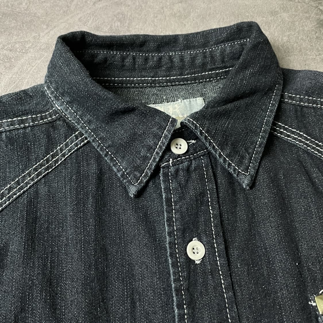 RAIDER JEAN CO. 레이더 진 코 웨스턴 데님셔츠 A00381 상품이미지2