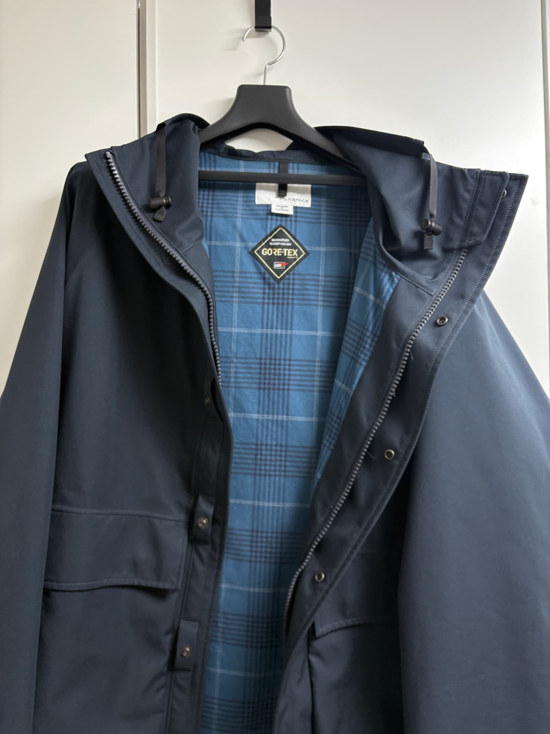 나나미카 24aw 고어텍스 크루저 재킷 L 네이비 상품이미지3