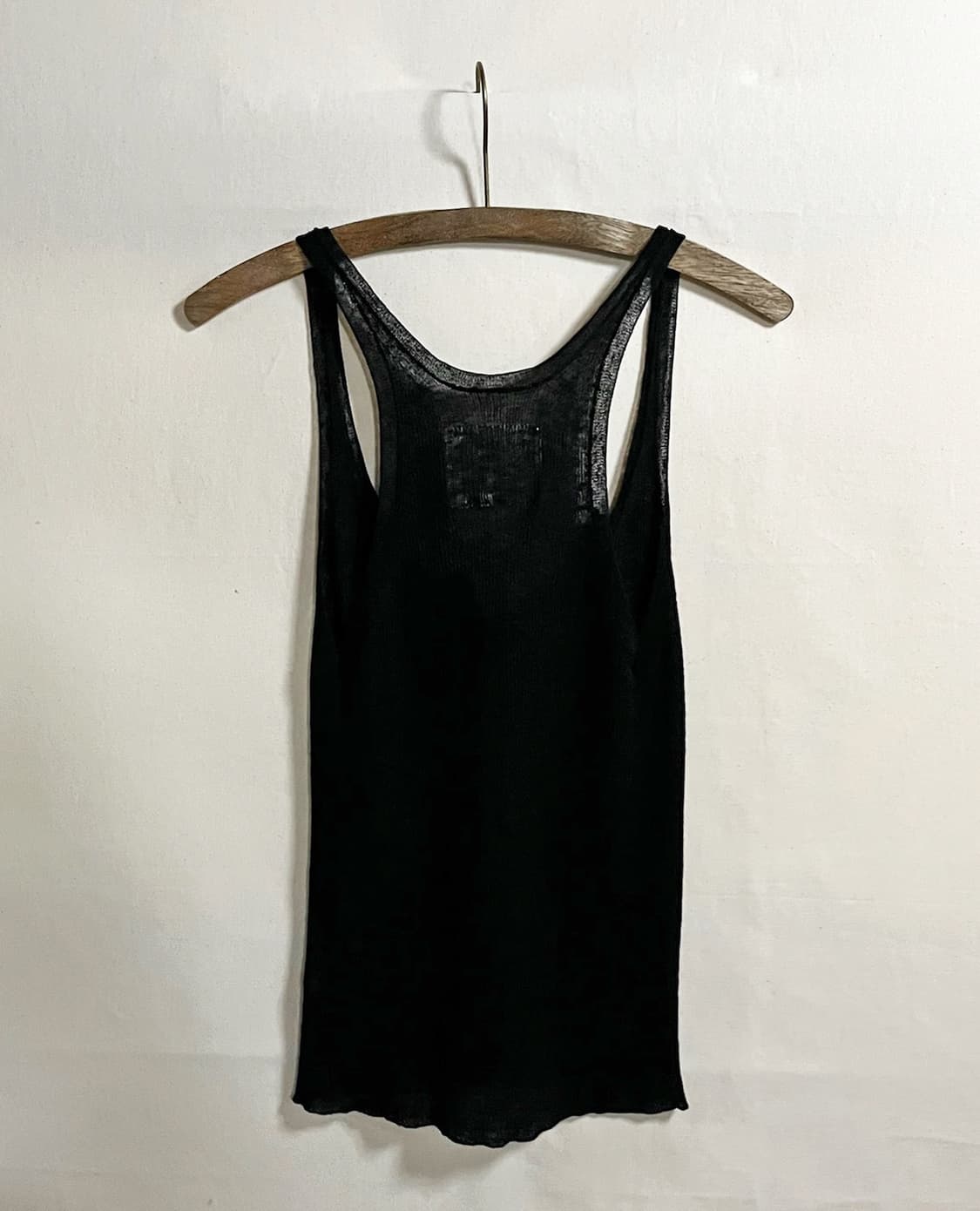 SACAI linen-knit smocked sleeveless 상품이미지4