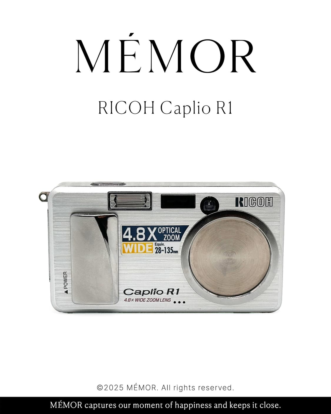 희귀/쿨톤뽀용느낌작례♥️RICOH Caplio R1 리코 디카 상품이미지1