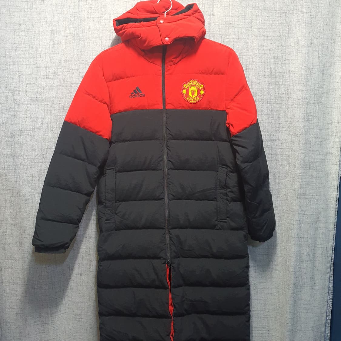 아디다스 맨유 벤치피카 덕다운 롱패딩  상품이미지1