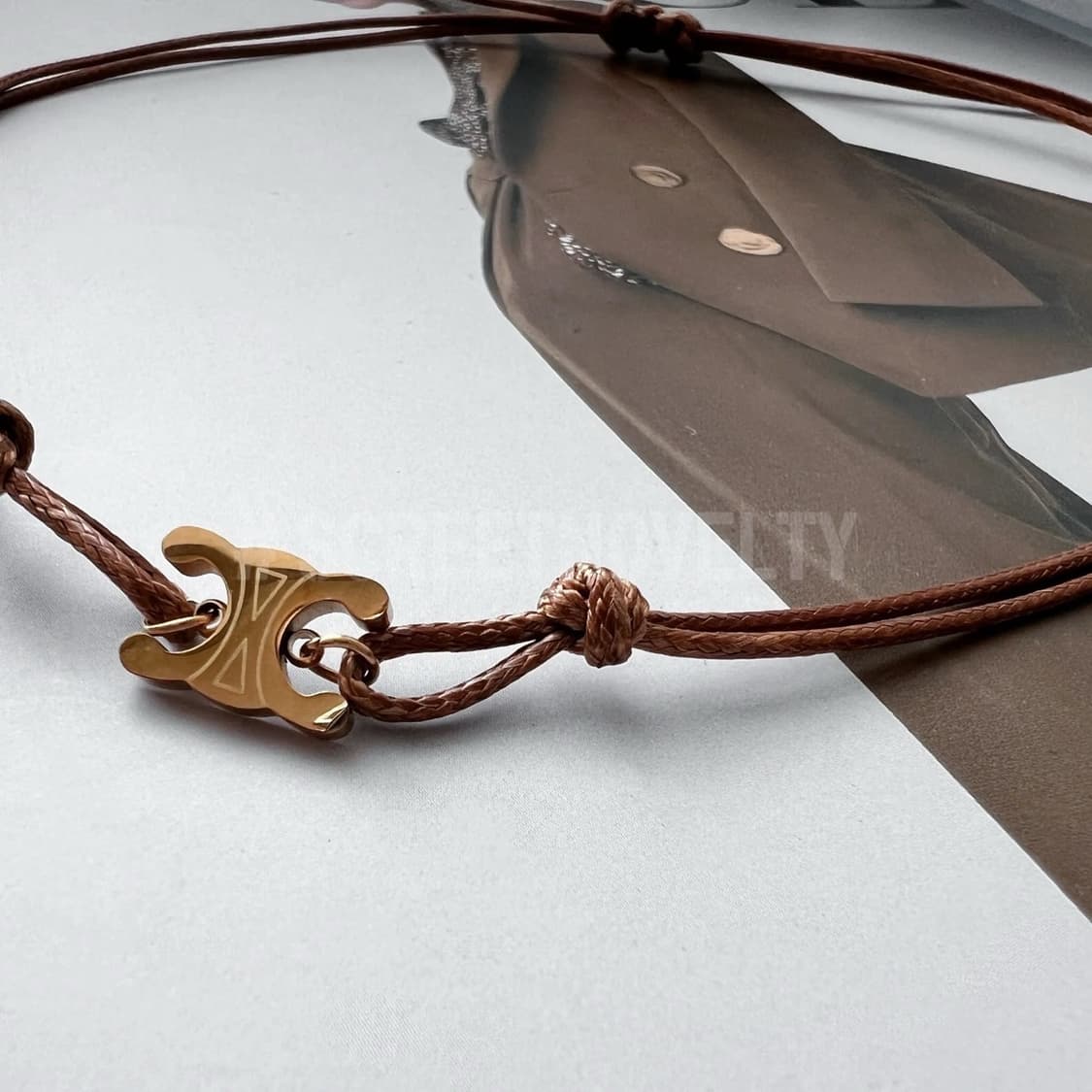 트리옹페 브라운 두줄 팔찌 상품이미지6