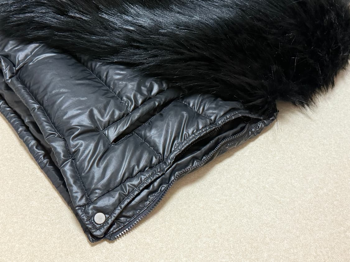 퍼소매 아노락 패딩 후드 상품이미지5